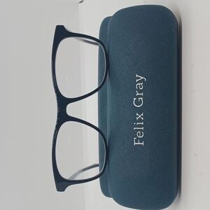 NWT MEN'S FELIX GRAY EYEGLASS FRAMES JAMISON BLACK